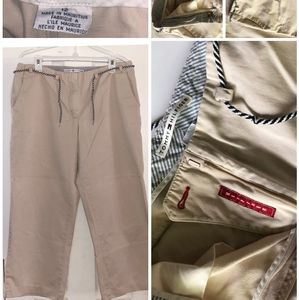 Tommy Hilfiger Women's Cream Pants 12W